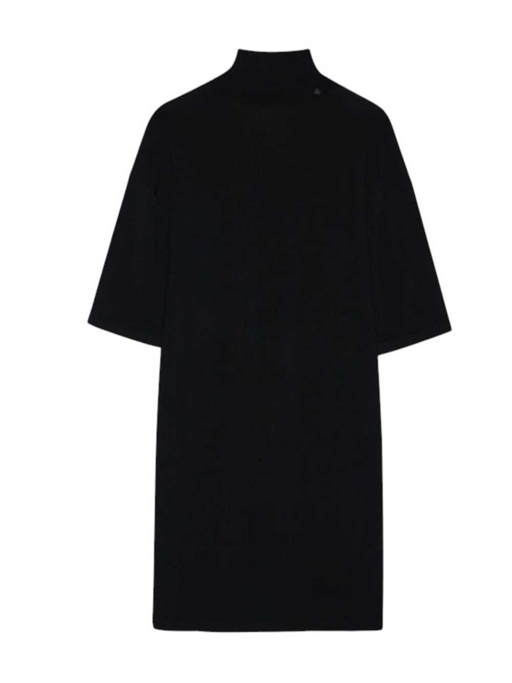 Anine Bing Claudia Black Mini Dress Small
